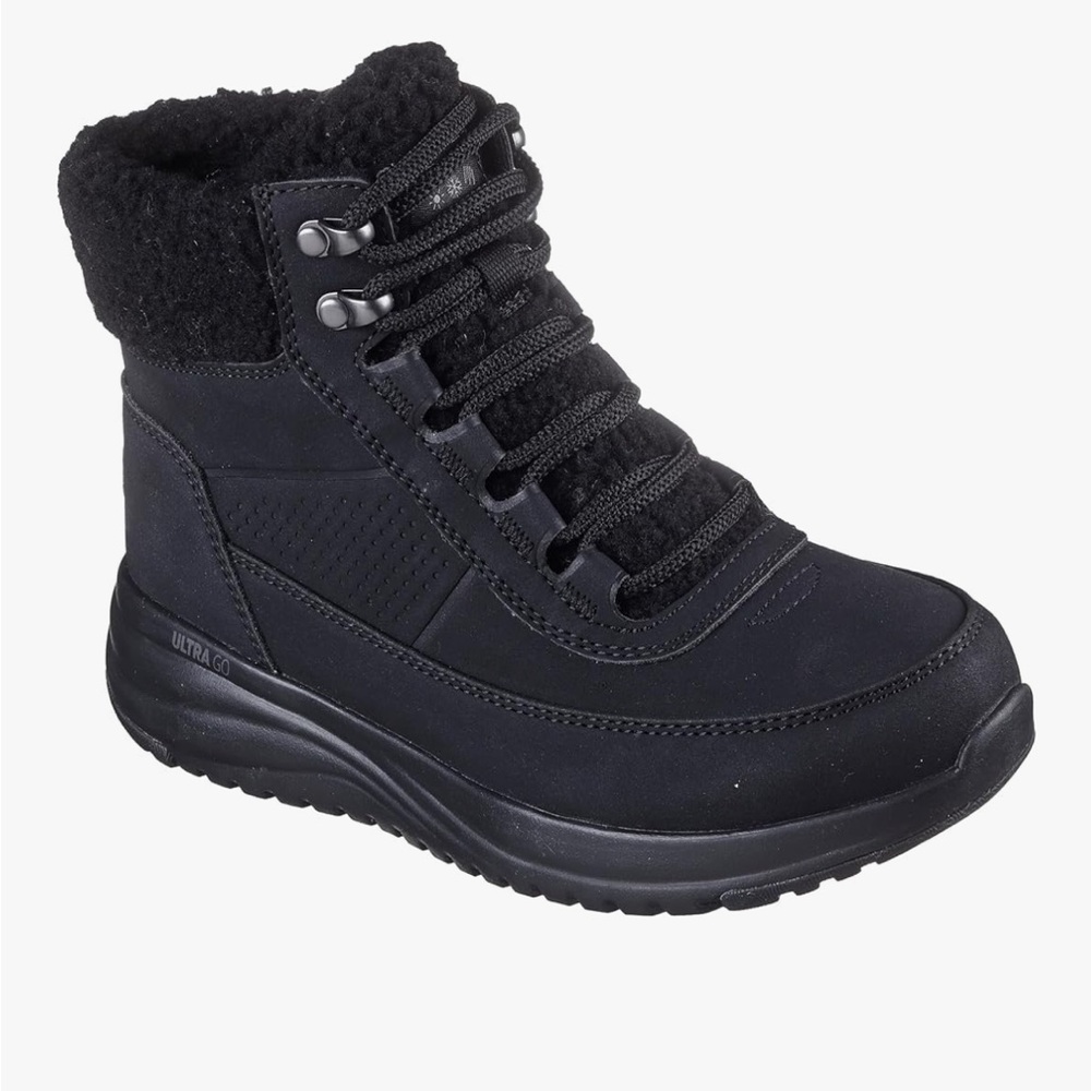 Skechers Women's on the go Black Winter Boots size 9.5W